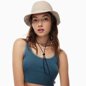 ARITZIA TNA Light Tan Bucket Hat